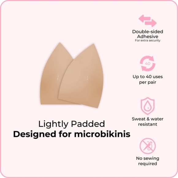 Micro Lift Inserts (2 pairs) Size B Cup - Picture 2 of 3
